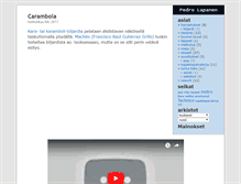 Tablet Screenshot of pedro.lapanen.org